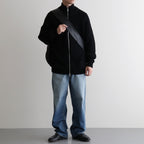 NEWSPAPER BAG L #BLACK [BG-17-C-COW.AN-4]