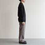 KNIT POLO #GRAPHITE [PMAS-KN04]