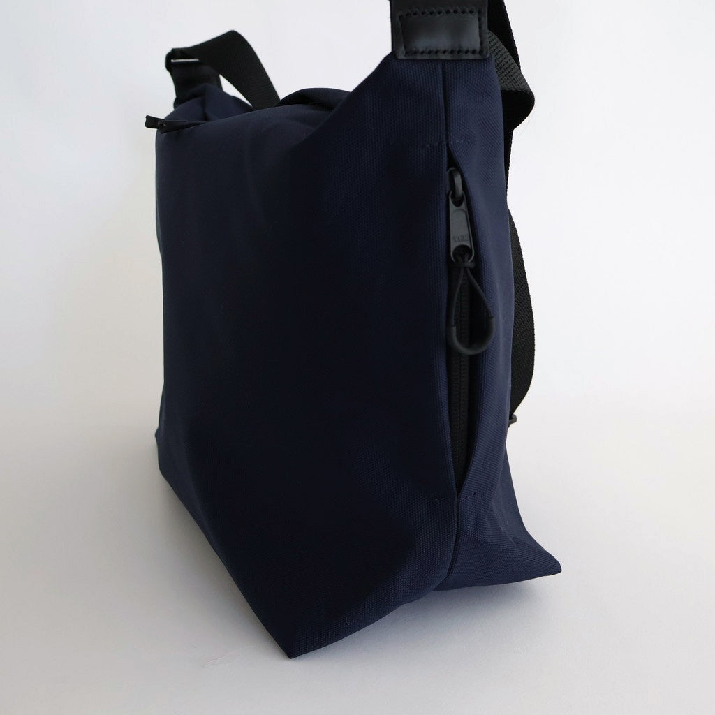 CORDURA ECOMADE CANVAS SHOULDER BAG L #NAVY [16552 71418]