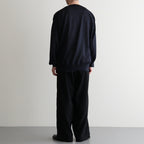 CHOMA CREW NECK #NAVY [BN-26SM-058]