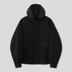 HOODED SPORTING BLOUSON #INK BLACK [PMLW-OT01]