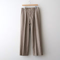 WO/Ca 2tuck Wide Tapered Trousers #Mix Beige [NEP-AW2507M]