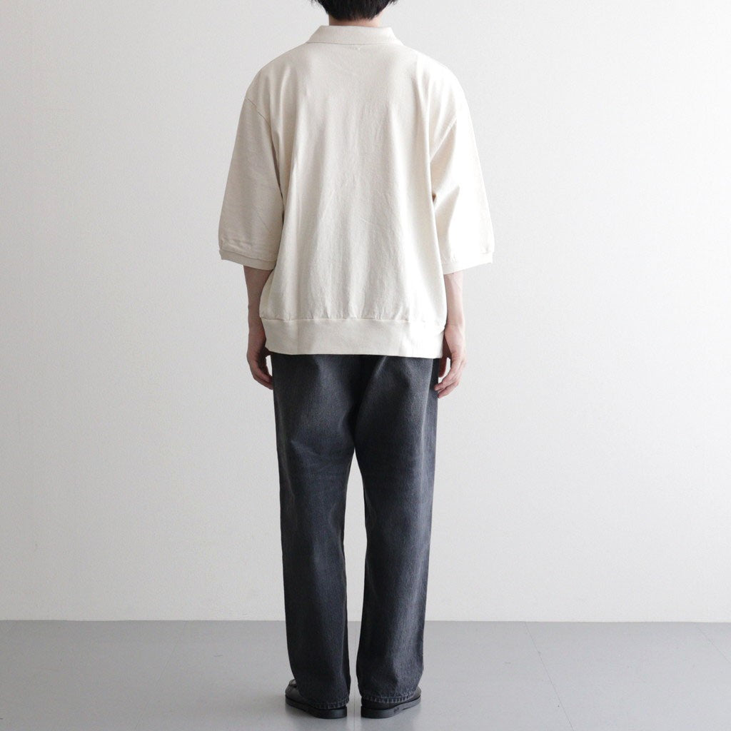 Co/Silk Nep Skipper Cropped Sleeve #Ivory [BHS26S029]