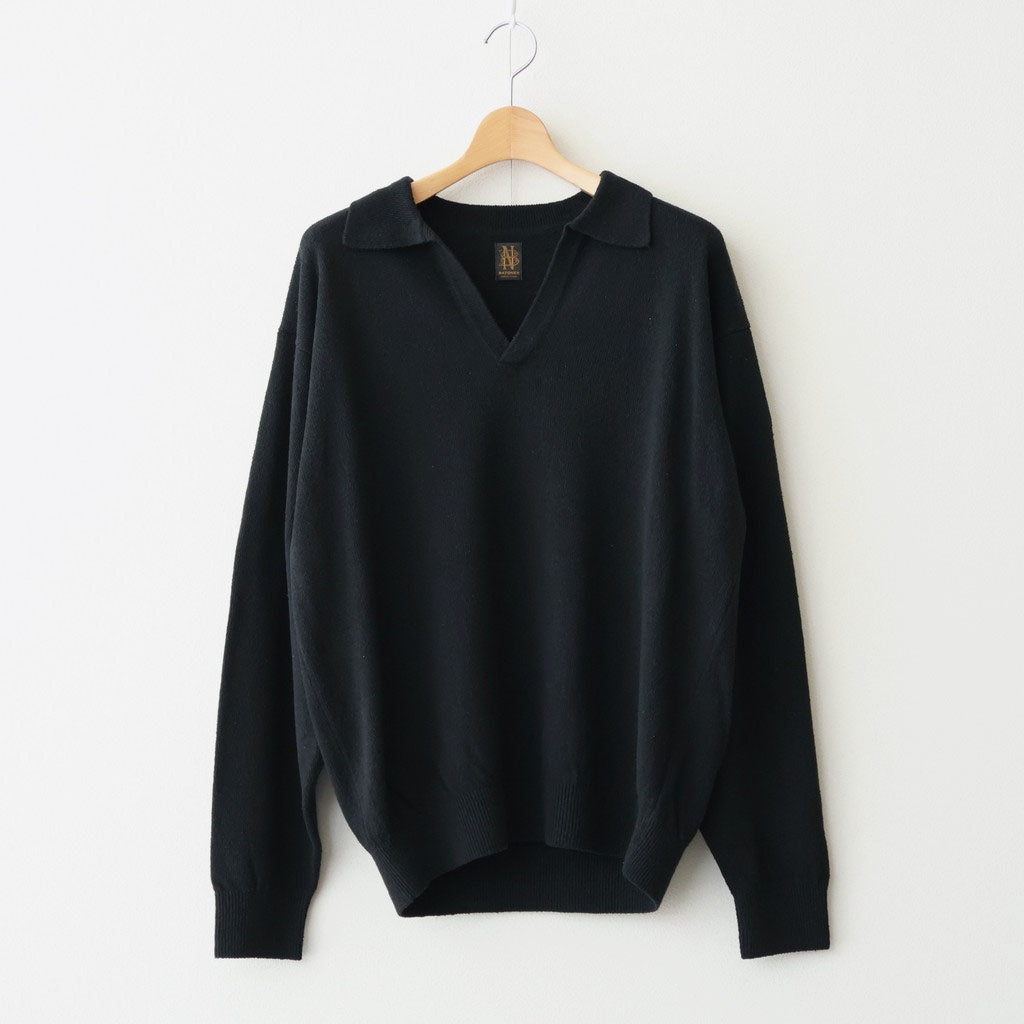 REVIVAL SILK SKIPPER #BLACK [BN-26SM-043]