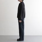 Cotton Fancy Yarn Crochet Collar Knit Jacket #Charcoal [NEP-SS2628]