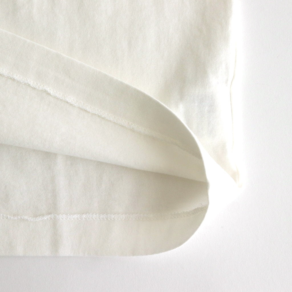 BRITPOP Print Tee WIDE #White×Black-PT [bROOTS25S34A]