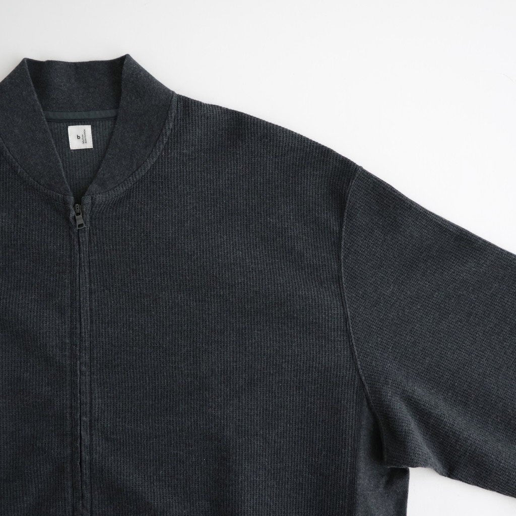 Rough&Smooth Thermal Blouson #HeatherCharcoal [bROOTS26F14]
