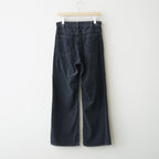 SULFUR-DYED BLEACHED CORDUROY PANTS #120 FADED NAVY [17062 40044]