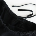 WIDE GYM PANTS #BLACK [A25C09PT01C]