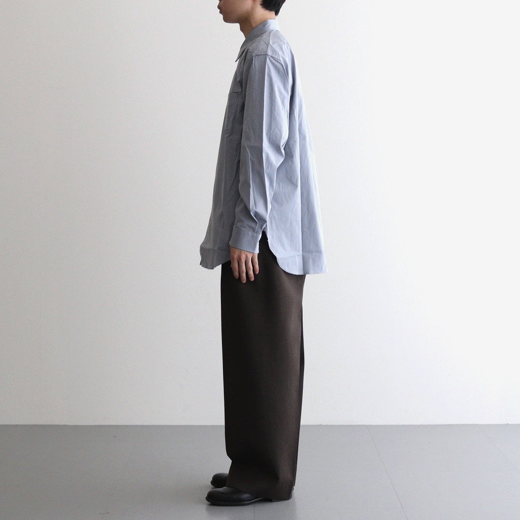 REGULAR COLLAR DRESS SHIRT #OLD SAX [PM-LS01]