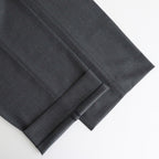 Wool Tuckless Waide Trousers #MIX GRAY [NEP-SS2502M]