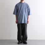 OOAL Pocket Tee #Blue Gray [S26ST036]