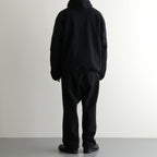 HOODED FLEECE JACKET #CHARCOAL [PMAU-CL03]