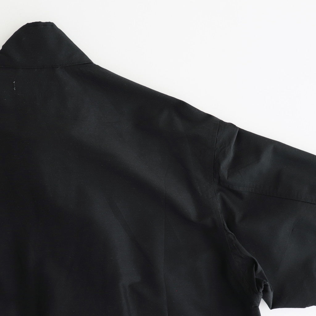 FLIGHT JACKET #CHAMBRAY BLACK [M25C08BL01C]