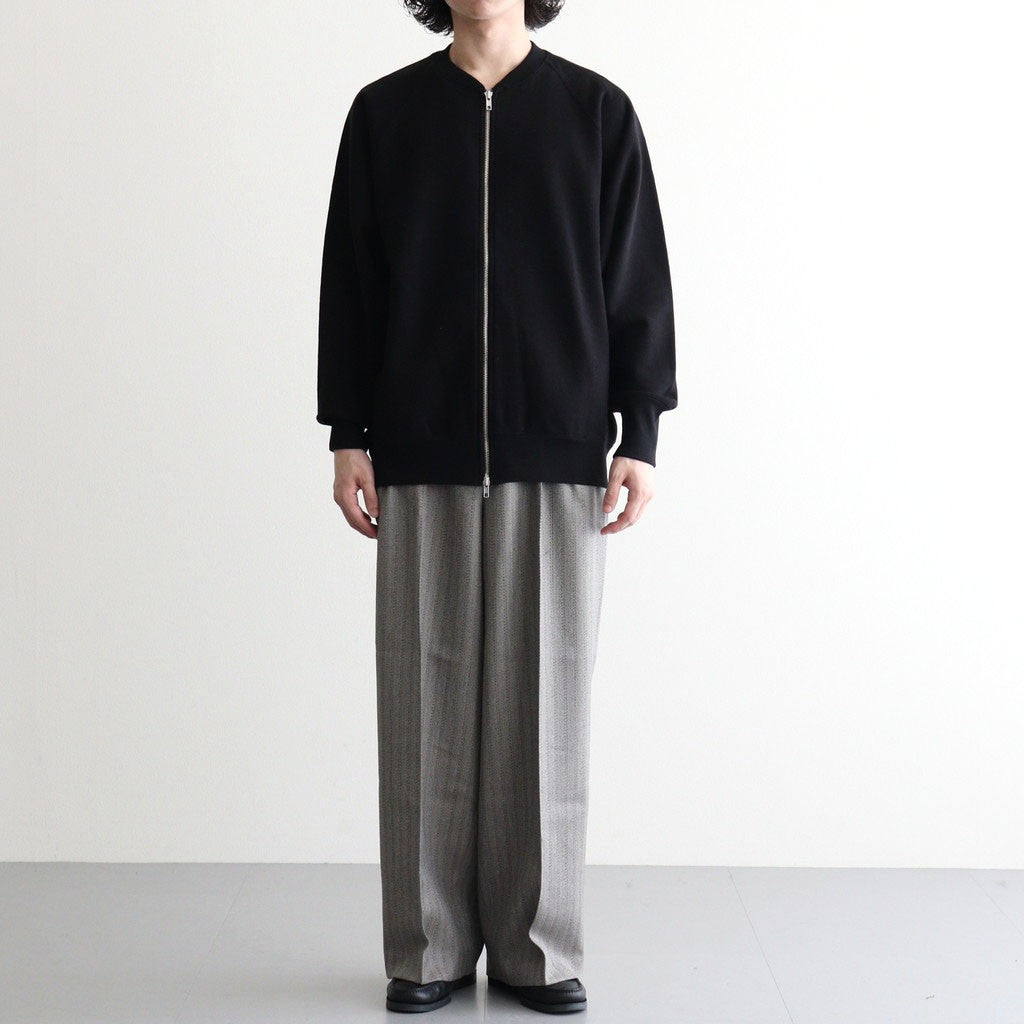 SINGLE PLEAT WIDE TROUSERS #GREIGE [M26C20PT01C]
