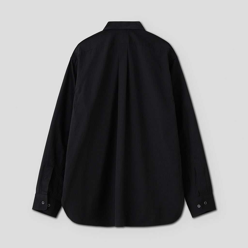 REGULAR COLLAR DRESS SHIRT #CHARCOAL [PM-LS01]