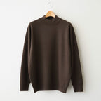 SUNSHINE CASHMERE MOCK NECK #BROWN [BN-26FM-058]