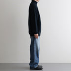 SIGNATURE DRIVERS KNIT #DARK GREEN×NAVY [BN-25FM-040]