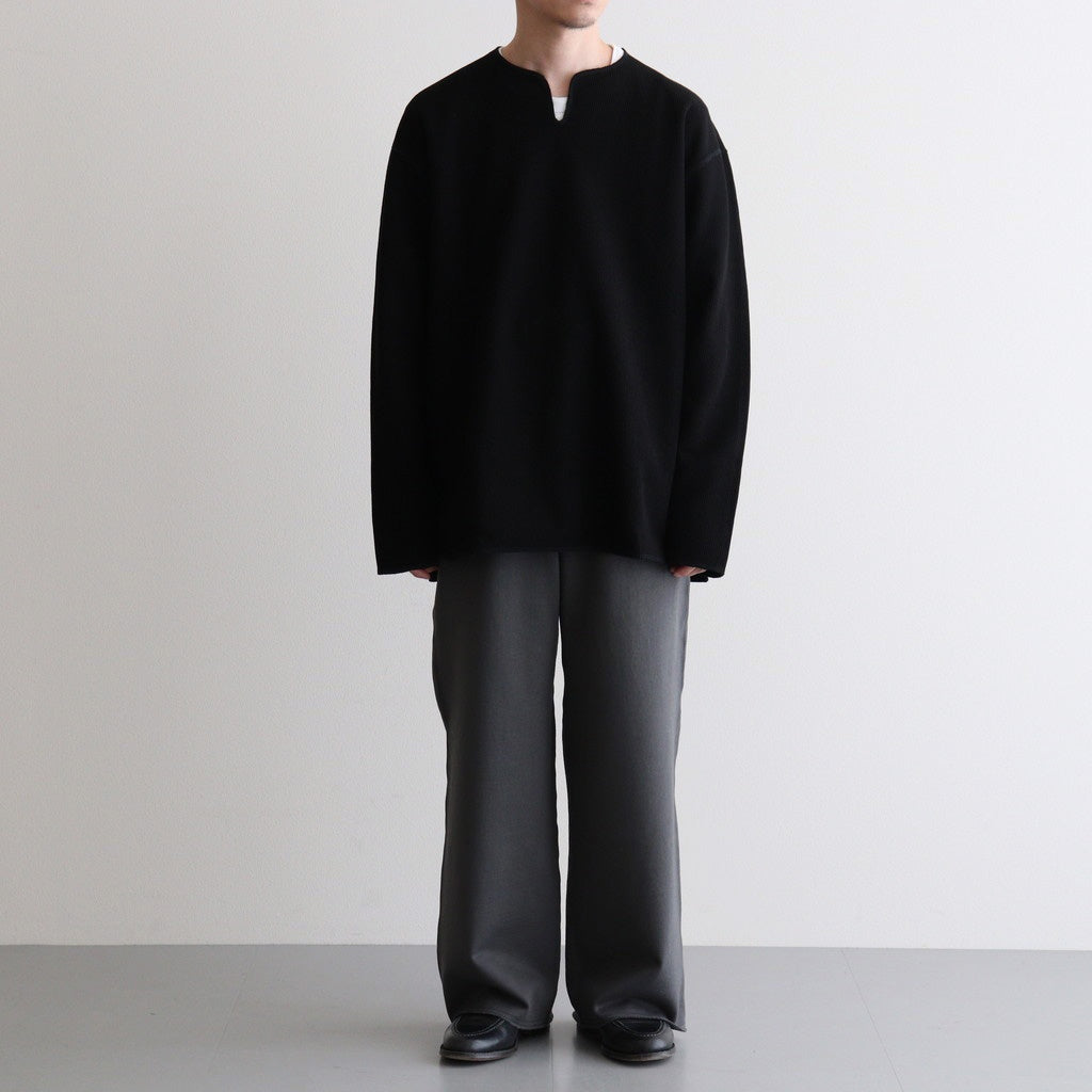 WIDE GYM PANTS #FOREST GREY [A25C09PT01C]