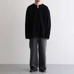 WIDE GYM PANTS #FOREST GREY [A25C09PT01C]