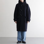 Wool Felton Duffle Coat #DarkNavy×Black-toggle [bROOTS25F2]