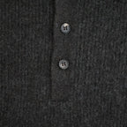 CASHMERE FOX POLO #CHARCOAL [BN-26FM-061]