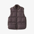 HIGH-COUNT SILK PUFF VEST #WHISKY [252OJ-VT02]