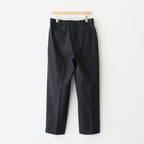 CLASSIC FIT DOUBLE PLEATED TROUSERS #BLACK [A25A05PT01C]