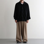 DOUBLE PLEATED BUGGY TROUSERS #BEIGE [M26C06PT01C]