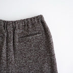 LOOP TWEED EASY WIDE PANTS #HERRINGBONE LOOP TWEED [26W-BIS-PT27H]