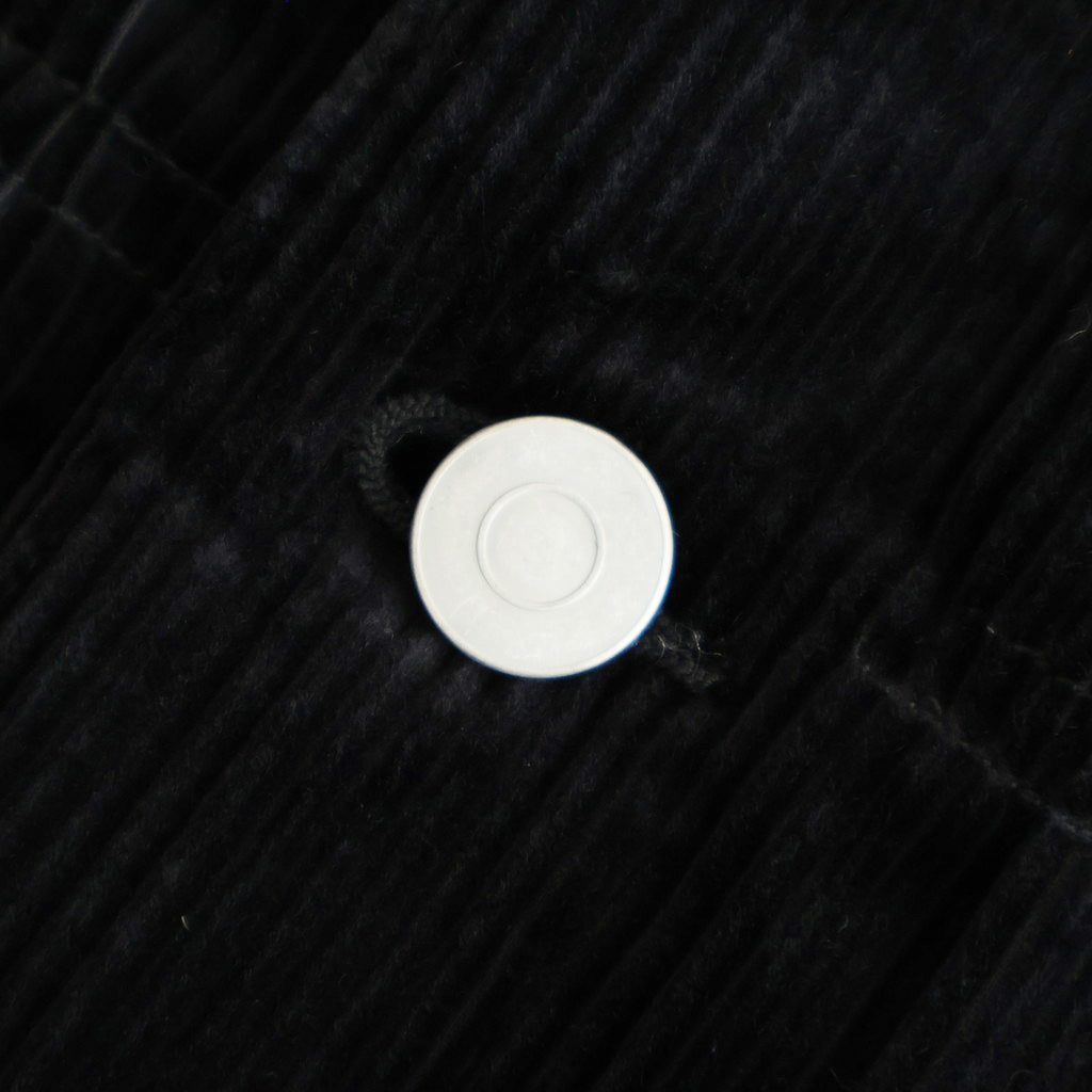 PUFFED MANDARIN COLLAR WORK JACKET #BLACK [A25C13BL01C]