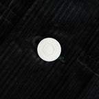 PUFFED MANDARIN COLLAR WORK JACKET #BLACK [A25C13BL01C]