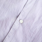 ITALIAN OPEN COLLAR SHIRT #LAVENDER [A26A23SH03C]