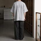 NOT-PRINCE 88/12 Print Tee WIDE #HeatherGrey×Fade/Grey-PT [bROOTS25S36S26B]
