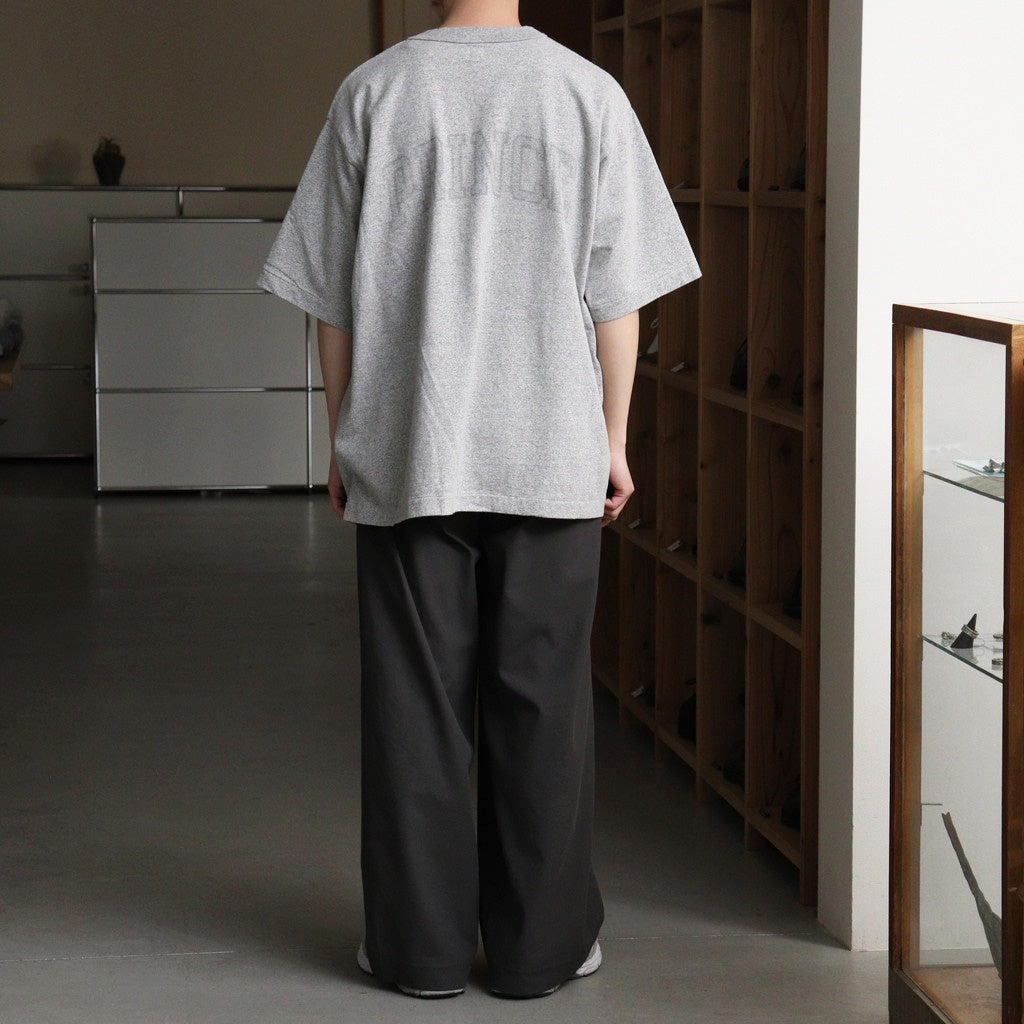 NOT-PRINCE 88/12 Print Tee WIDE #HeatherGrey×Fade/Grey-PT [bROOTS25S36S26B]
