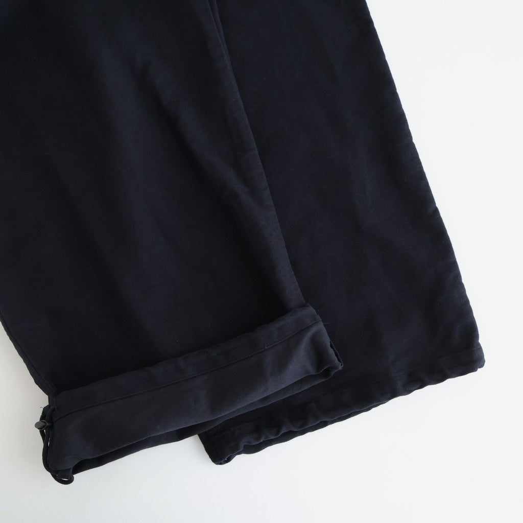 ORGANIC COTTON SOFT MOLESKIN EASY TR #NAVY [16552 40415]