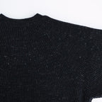BLENDED KEMPI CREW-NECK SWEATER #ONYX [252OJ-KN01]
