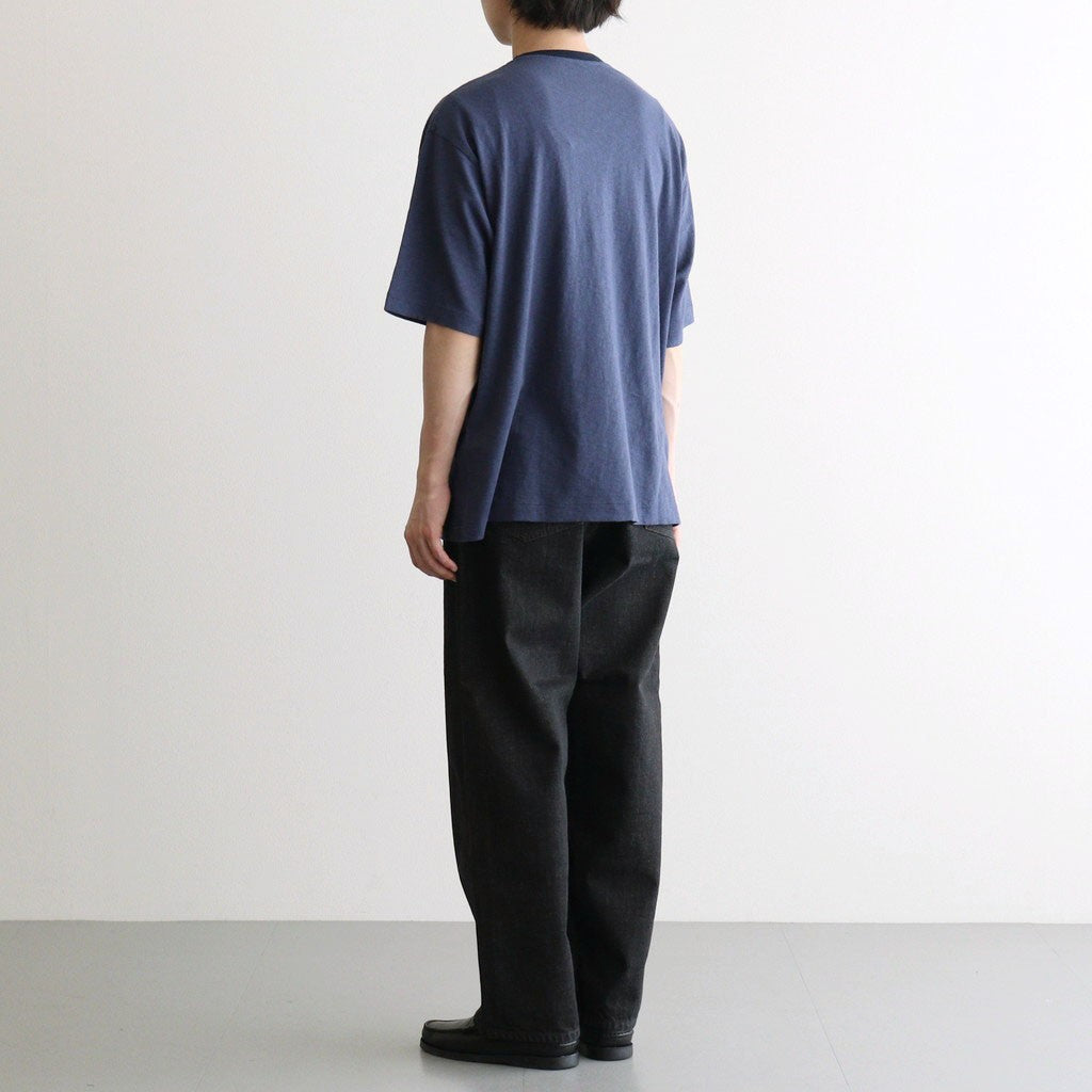 Slub Yarn Cotton２pack Tee #Natural×White / Blue×Navy [NEP-SS2611]