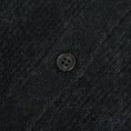 CASHMERE FOX POLO CARDIGAN #CHARCOAL [BN-25FL-044]