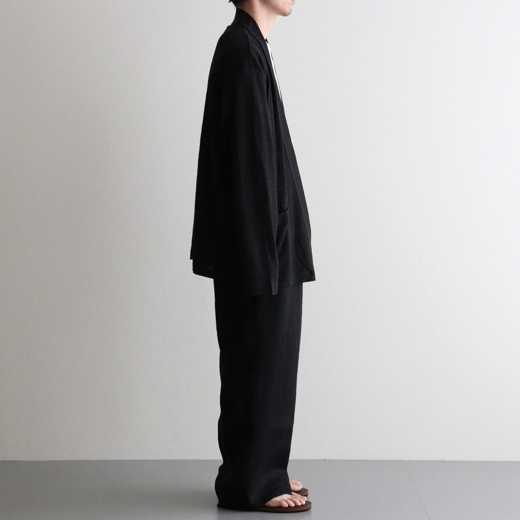 JAPANESE CARDIGAN #BLACK [A26B07CS01C]