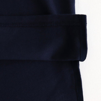 Moss Stitch Field Big Polo #Navy [N25SH091]