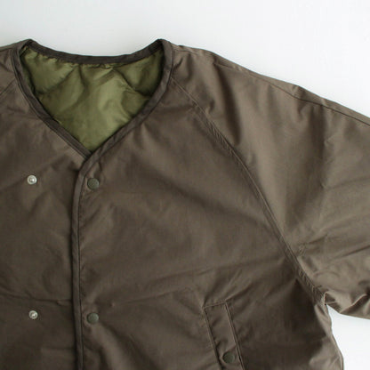 Reversible Down Coat #Khaki Beige [SUBF352]