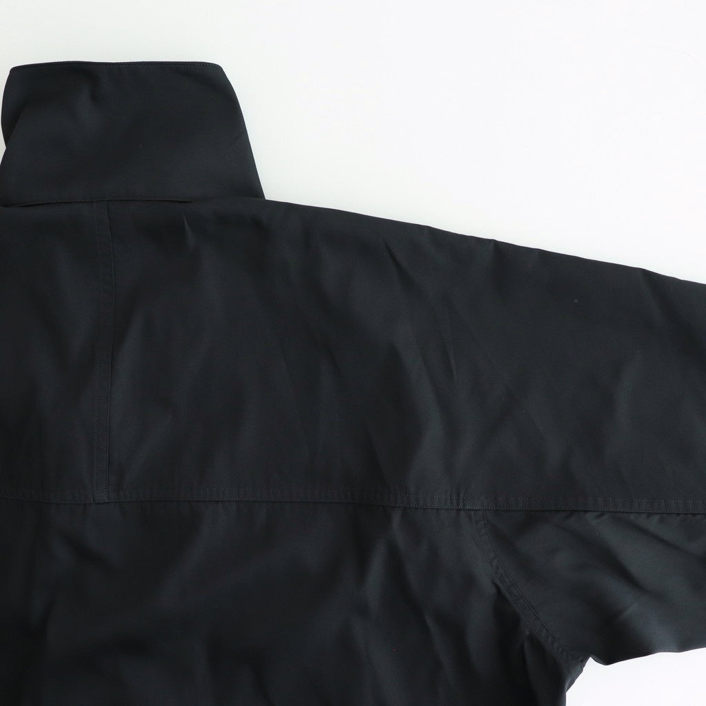 HIGH COUNT DOUBLE TWILL POLYESTER BZ #010 BLACK [16852 25022]