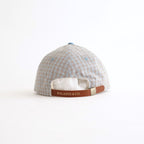 MADRAS CHECK CAP - DANNYBOY #LIGHT BLUE [Z01004]