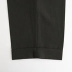 DOUBLE PLEATED SEMI EASY TROUSERS #DARK SAGE [A26C07PT02C]