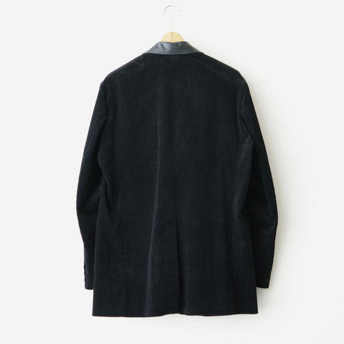 MIXED-WALE CORDUROY TAILORED JACKET #BLACK [26W-BIS-JK11]