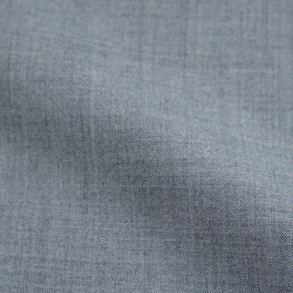 SUPER120'S CHAMBRAY WOOL 3TACK TR #020 GREY [17061 40031]