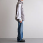 LEVEL3 Fleece Vest #FoliageGrey [bROOTS24F13F25]