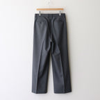 Wool Tuckless Waide Trousers #MIX GRAY [NEP-SS2502M]