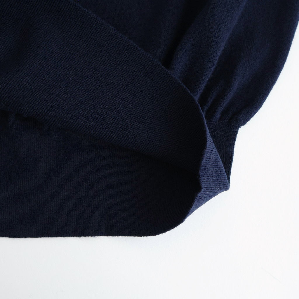 Wool Crewneck #Navy [NEP-AW2521W]